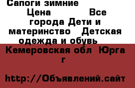 Сапоги зимние Skandia Tex › Цена ­ 1 200 - Все города Дети и материнство » Детская одежда и обувь   . Кемеровская обл.,Юрга г.